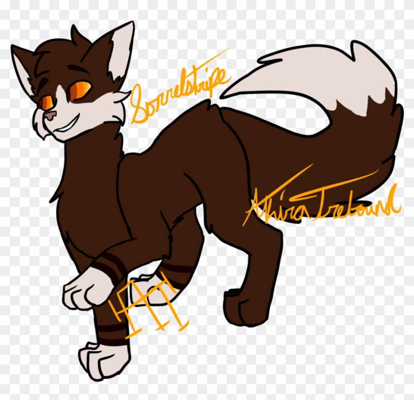 Sorrelstripe-warrior Cats By Akiratrebound - Cartoon #1096268