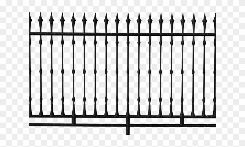 Gothic Clipart Fence - Transparent Fence #1096276