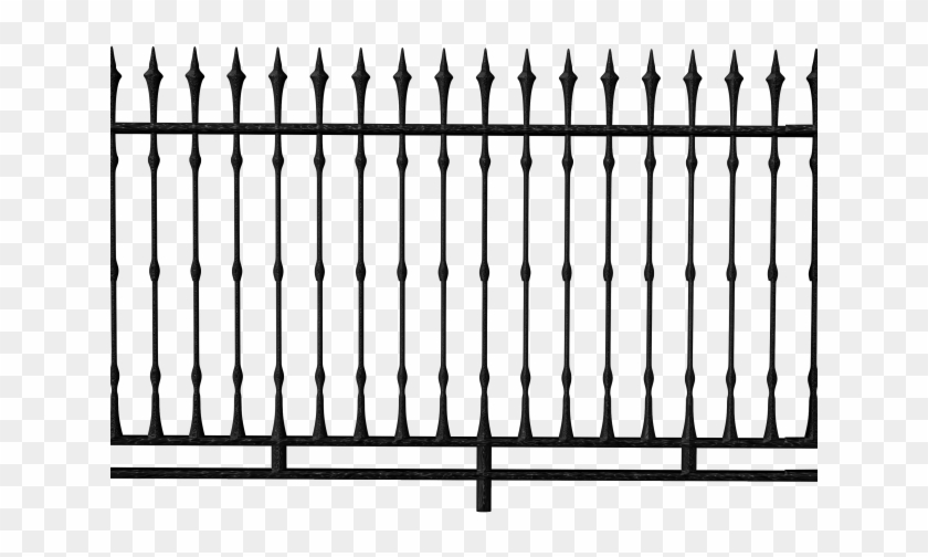 Gothic Clipart Fence - Transparent Fence #1096276