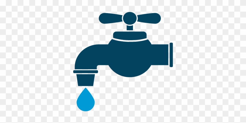 Repair And Replace Leaking Taps - Plumbing Icons Free #1096286