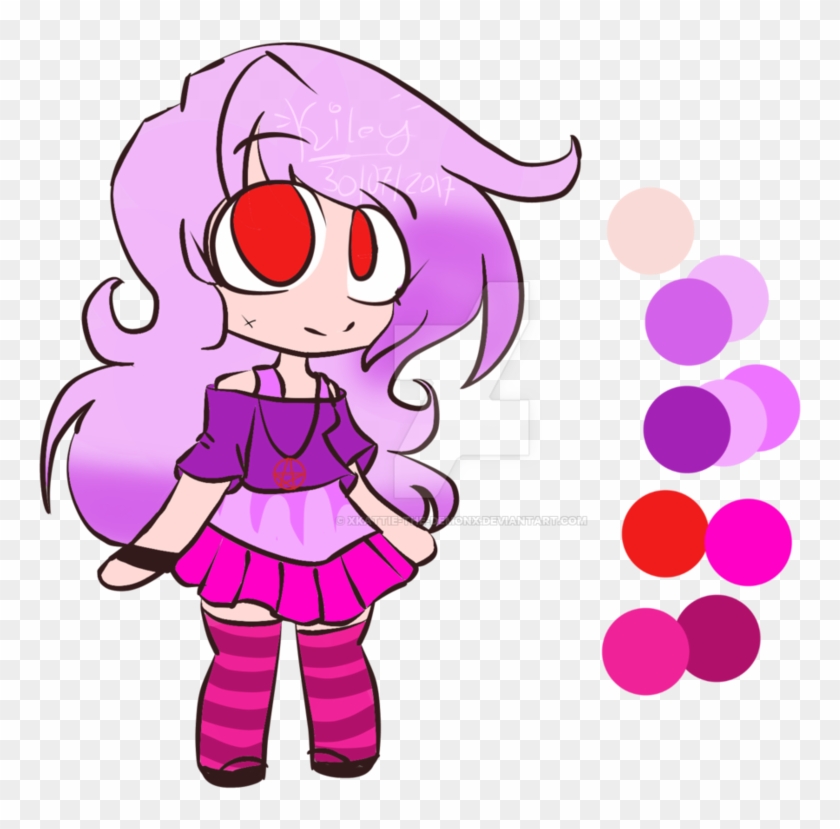 Goth Oc In Adoption By Xkattie The Demonx - Cartoon #1096334