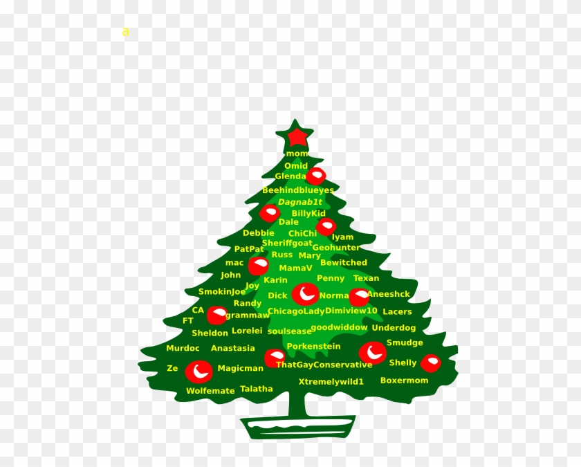 Mff Christmas Tree 2011 Clip Art - Christmas Tree Clip Art #1096386