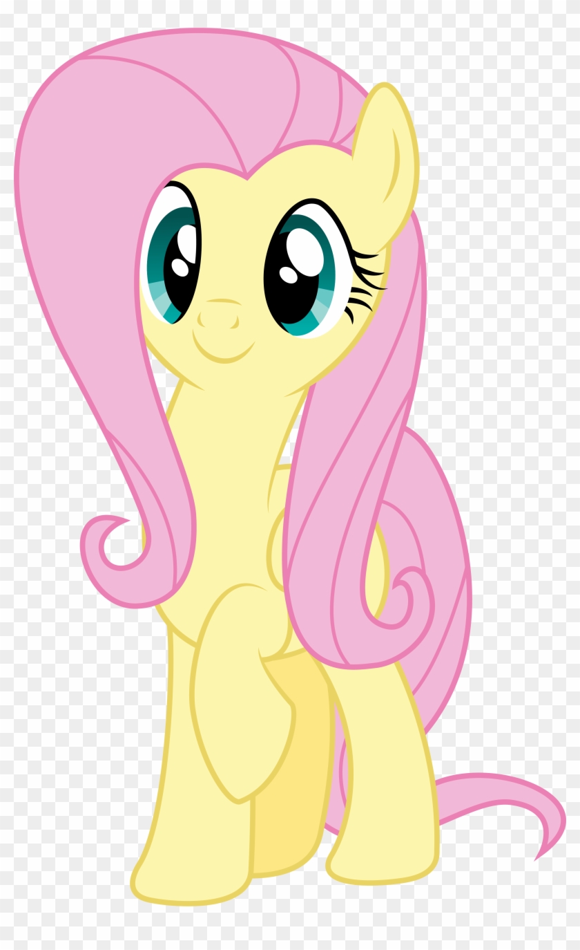 Happy Fluttershy By Illumnious - My Little Pony Young Fluttershy #1096421