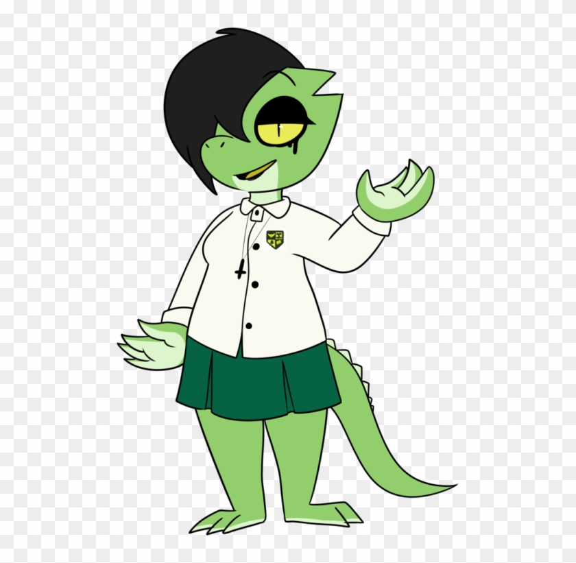 This Is Selena Espinoza, A Desert Spiny Lizard And - Cartoon #1096447