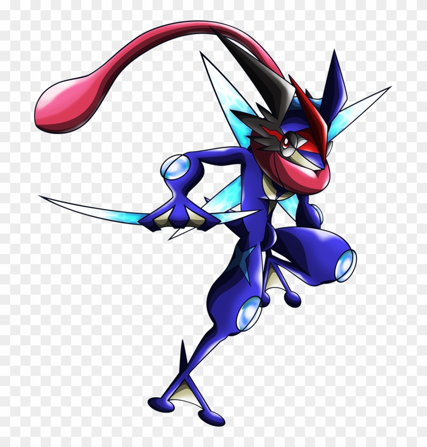 Download A powerful and agile Greninja ready for battle  Wallpaperscom