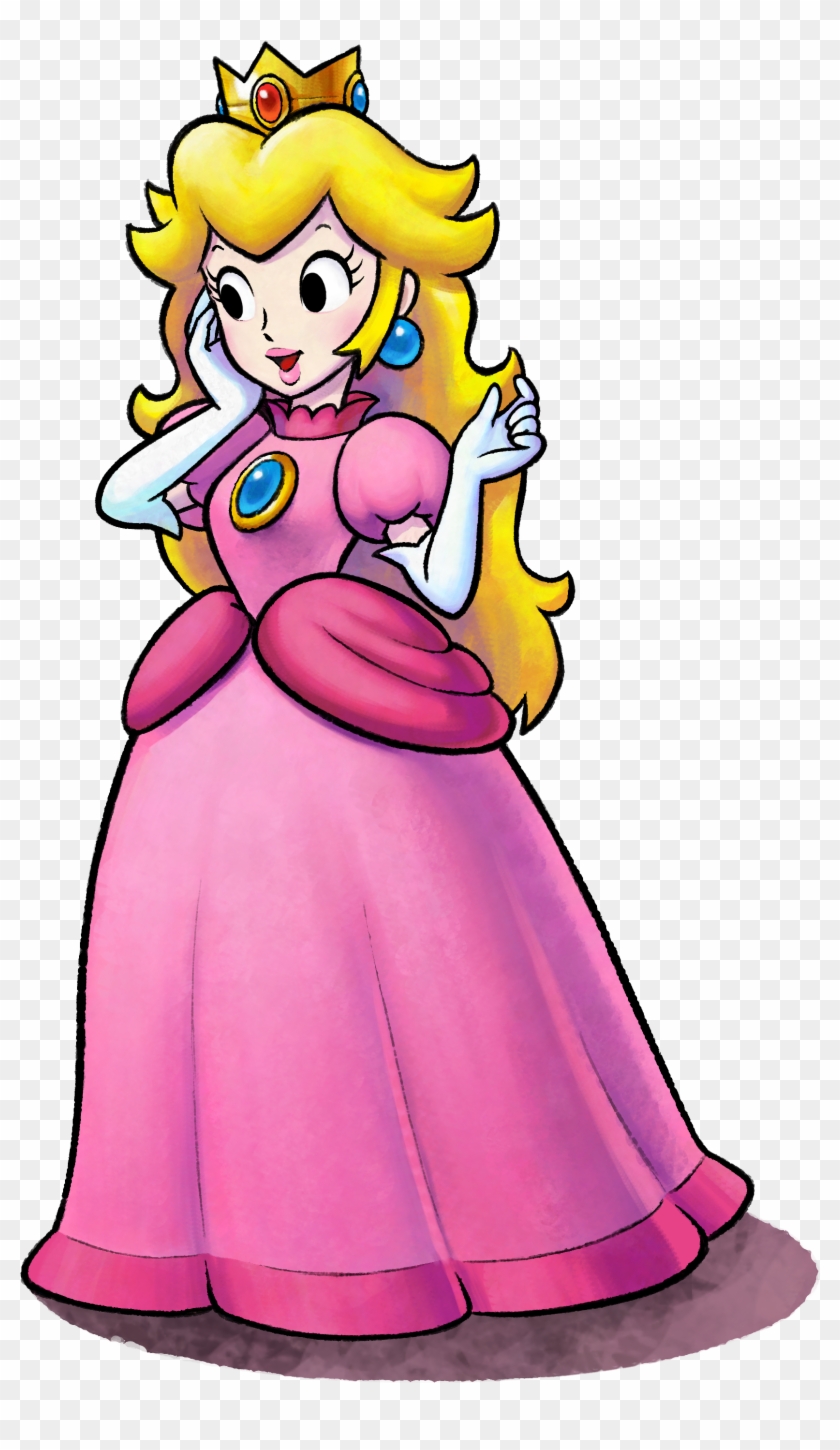 Princess - Princess Peach Mario And Luigi #1096537