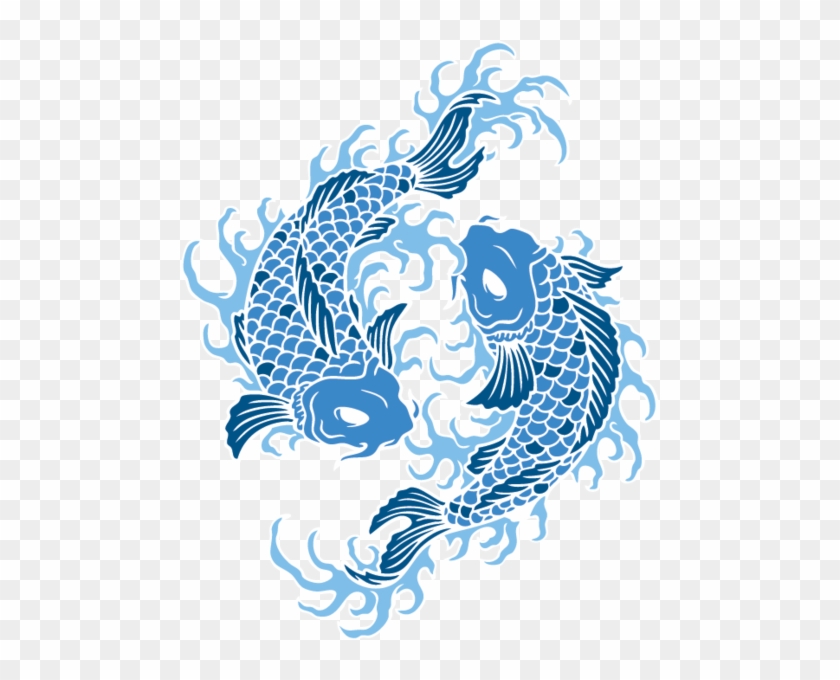 Koi Fish Free Vector Free Vector - Koi Fish Free Vector #1096570