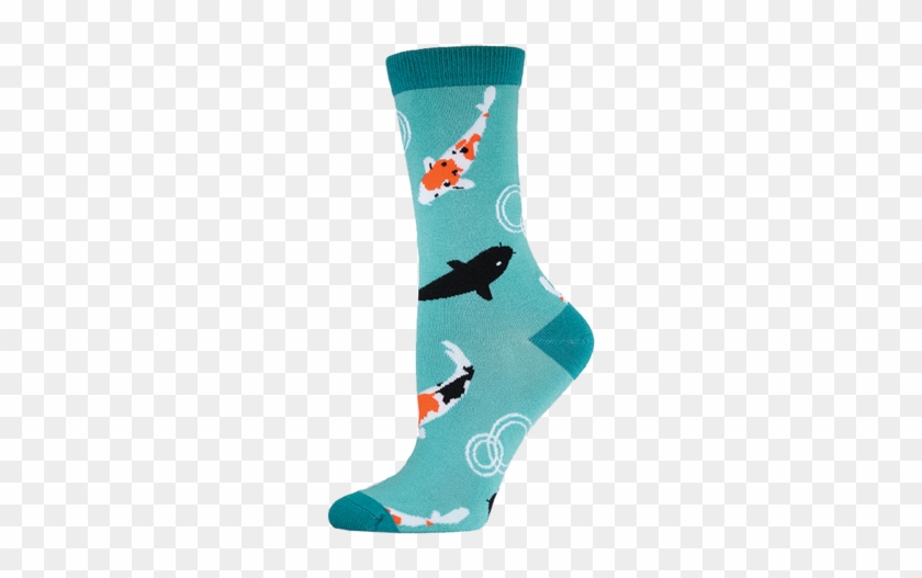 Women's Bamboo Koi Pond - Socksmith Women's Bamboo Koi Pond #1096574