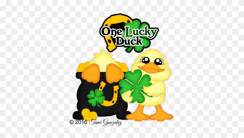 One Lucky Duck - Cartoon #1096607