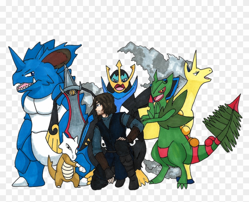 The Ranger's Team By Valichan - Pokemon Lotr #1096618
