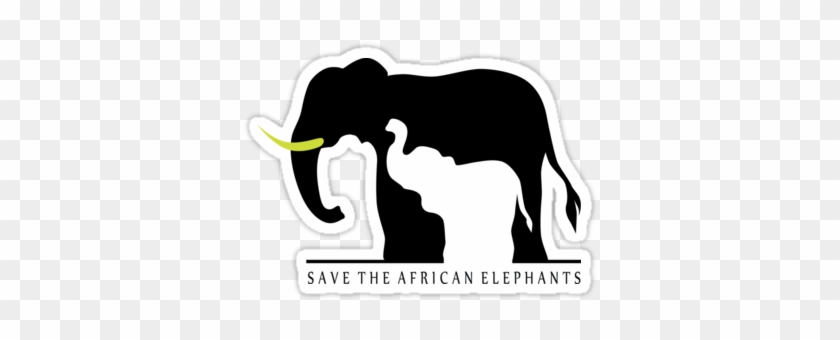 Save The African Elephants Sticker - Elephant Iphone X Hard Case #1096680