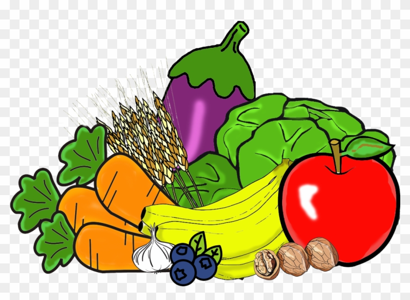 Fruits, Vegetables, Grains, And Nuts - Fruits, Vegetables, Grains, And Nuts  - Free Transparent PNG Clipart Images Download