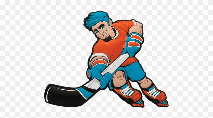 Skates Hockey Dude Trick Shot Sports Action Figure - Illustration #1096745