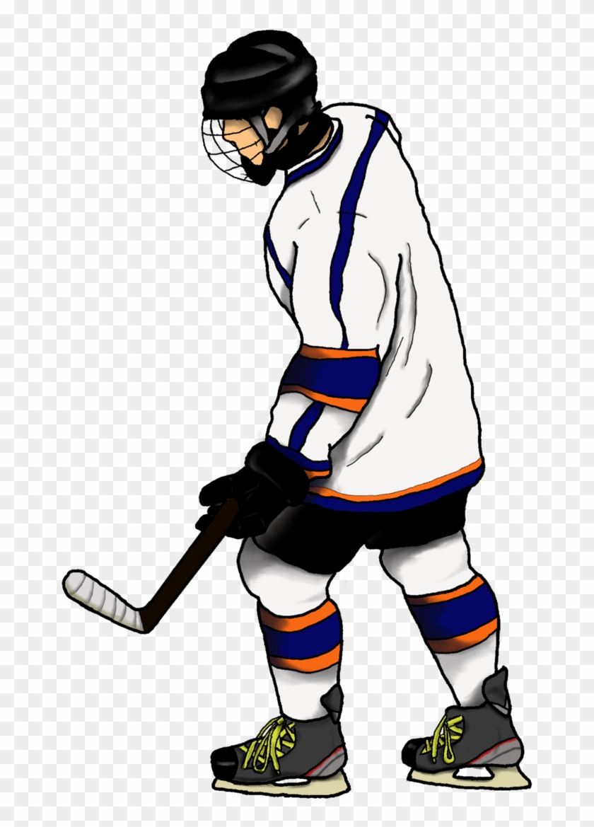 Hockey Player By Mirya-m - College Ice Hockey #1096750