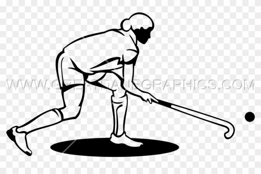 Female Field Hockey - Illustration #1096752