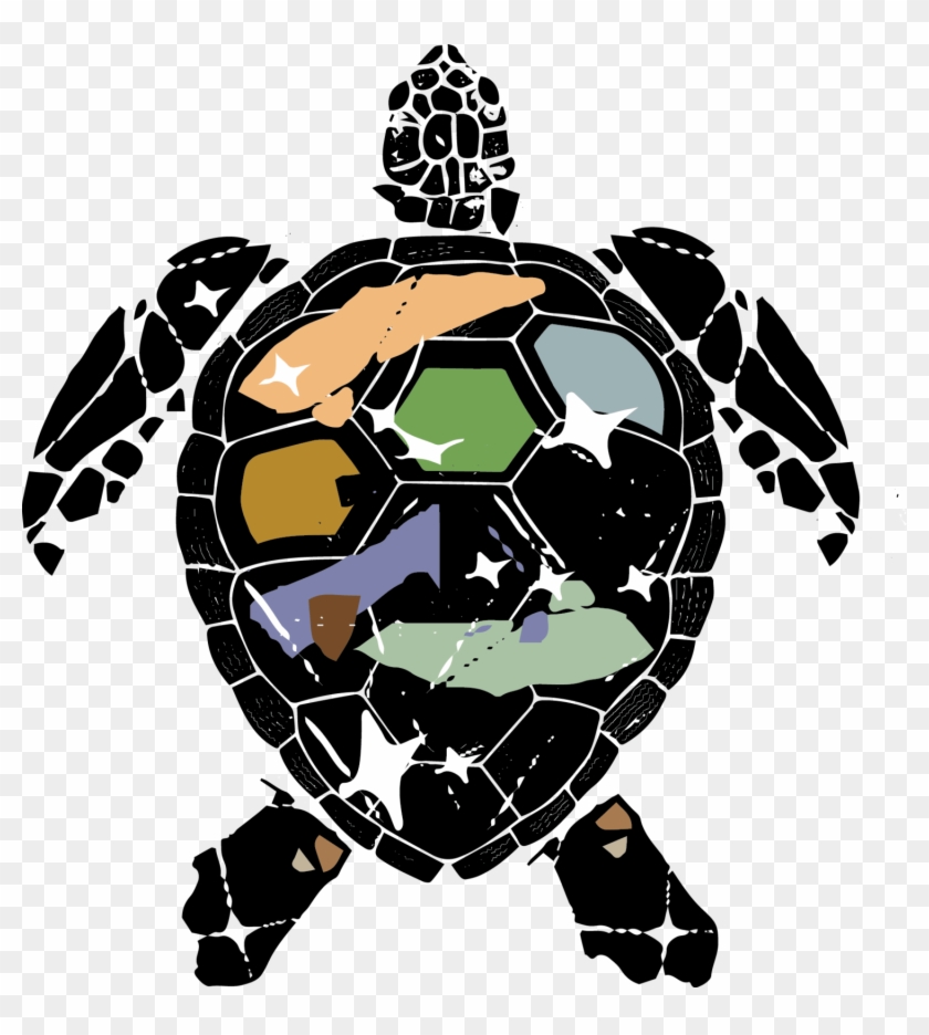 Hawksbill Sea Turtle Artwork From "wildlife - Turtle Art Transparent #1096817