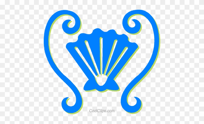 Concha Do Mar Livre De Direitos Vetores Clip Art Ilustração - Concha Do Mar Livre De Direitos Vetores Clip Art Ilustração #1096845