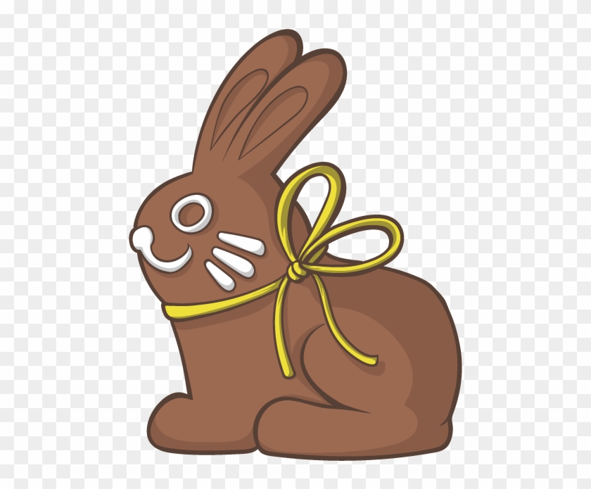 Rabbit Easter Bunny Illustration - Chocolate Bunny Vector #1096870