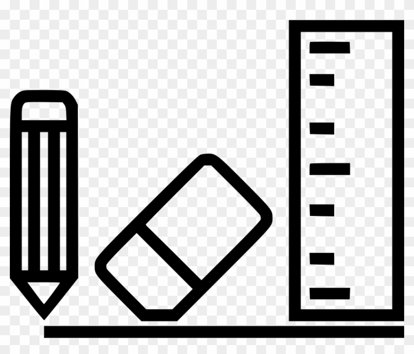 Pencil Eraser Ruler Comments - Mechanical Pencil #1096966