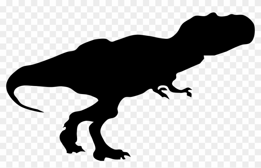 T Rex Silhouette Fototo - Dinosaur Silhouette T Rex #1096980