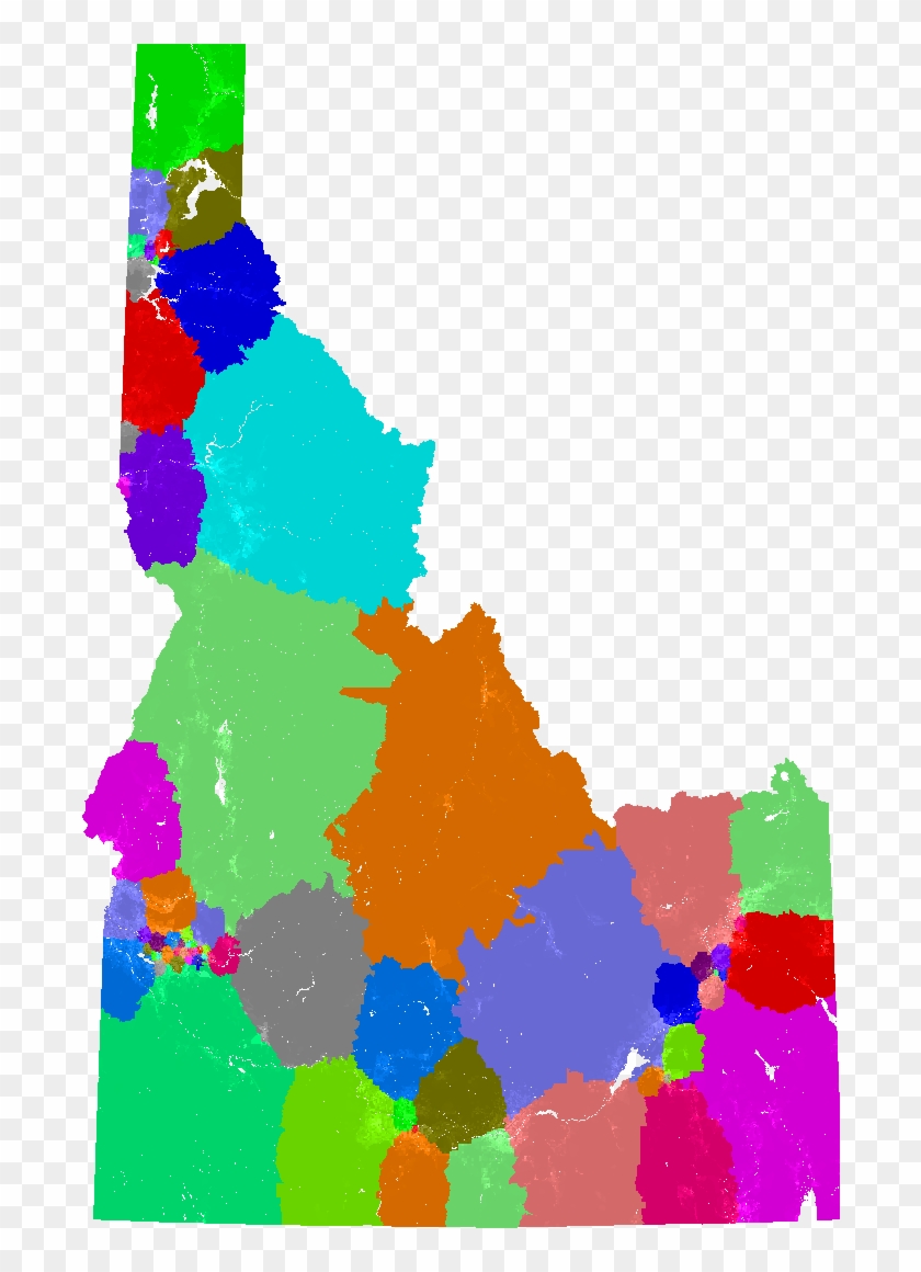 Idaho House Of Representatives Congressional District - Idaho Outline #1096985