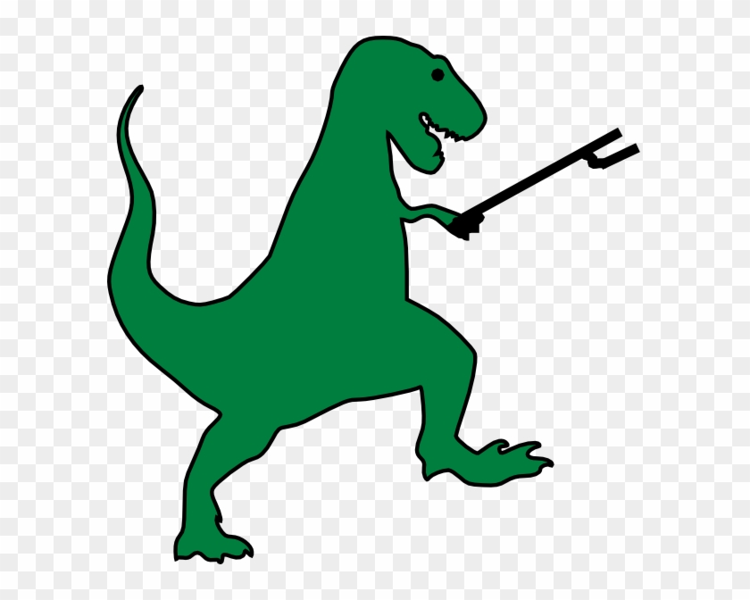 T Rex Clip Art At Clker - Dinosaur Svg #1096988