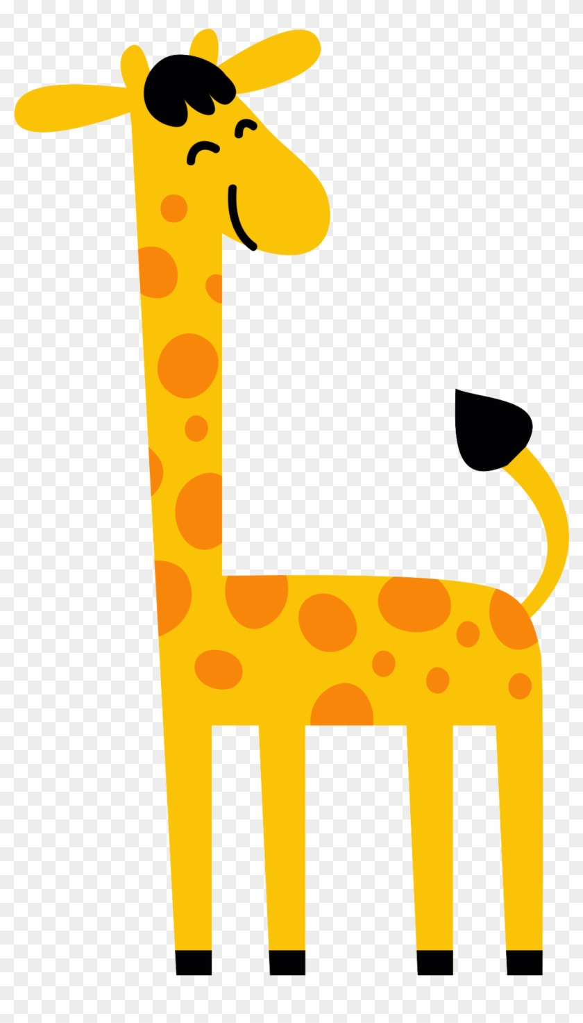 Northern Giraffe Cartoon - Hươu Cao Cổ Hoạt Hình #1097084