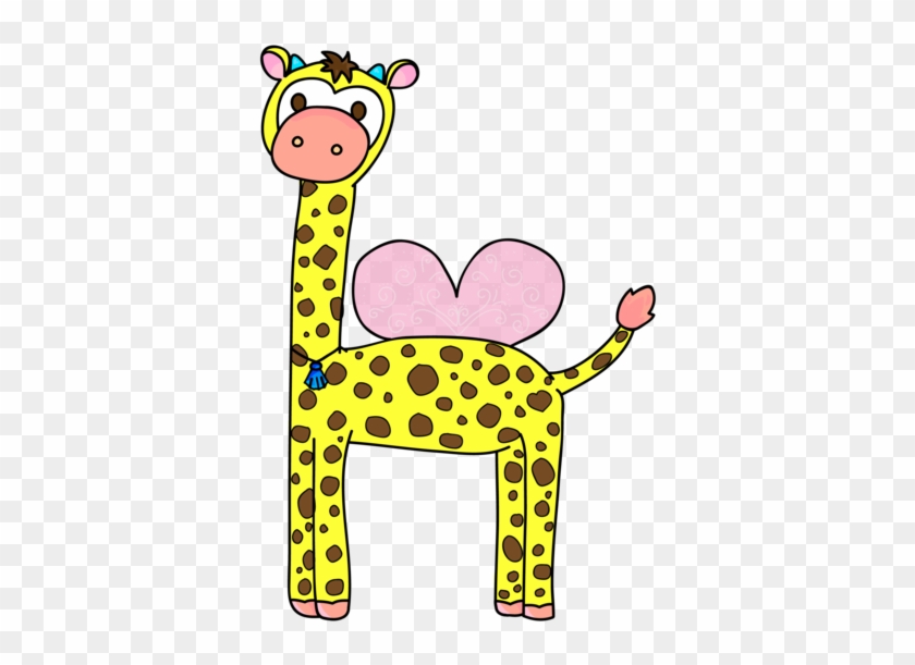 Fairy Giraffe By Funkysockzlover - Cartoon #1097118