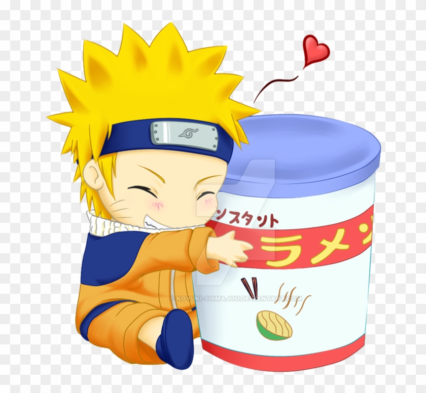 Chibi Naruto Eating Ramen #1097149