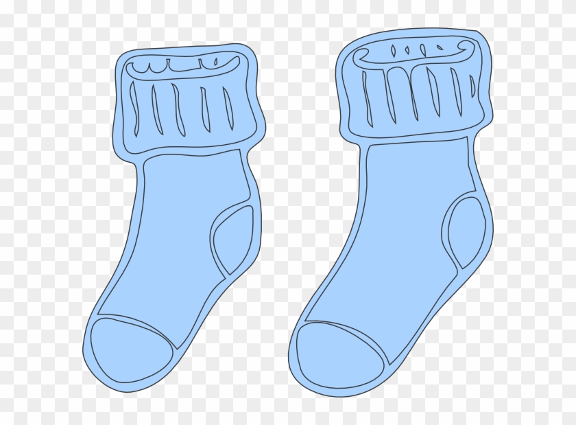 Socks Clip Art At Clker - Socks Boy Clip Art #1097381