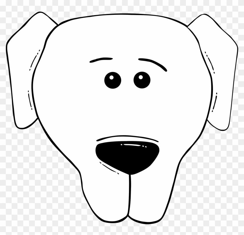 Big Image - Cartoon Dog Big Face #1097407