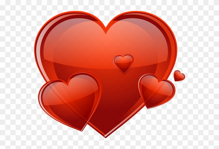 Hearts Transparent Clip Art - Hearts Transparent #1097476