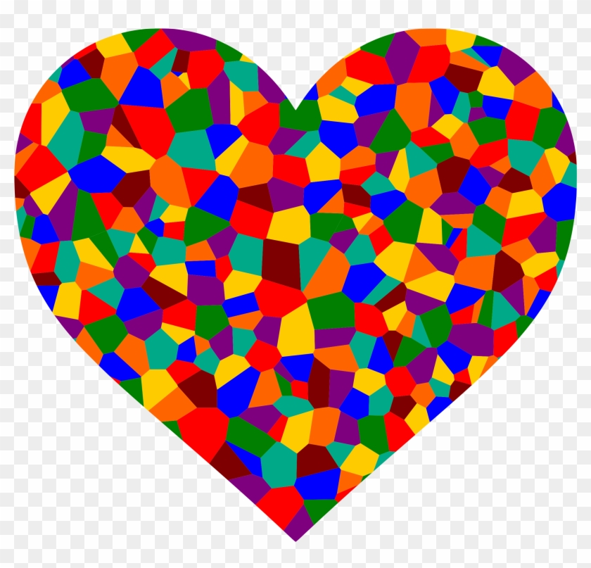Heart - Voronoi Diagram #1097481
