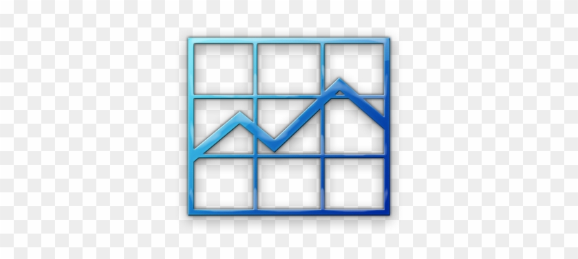 Icon Business Graph Clipart - Line Graph Icon #1097524