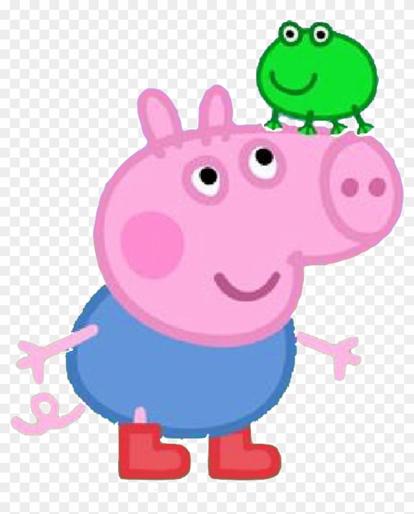 Peppa Pig Sticker - Peppa Pig George Clipart #1097567