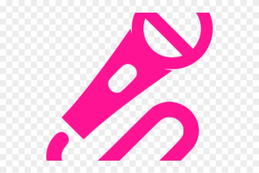 Microphone Clipart Pink - Music #1097708