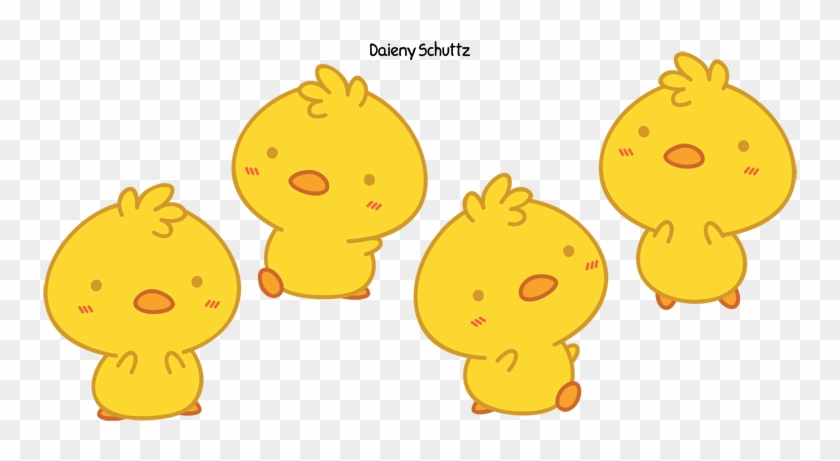 Little Chick By Daieny - Chicken Chibi Png #1097710