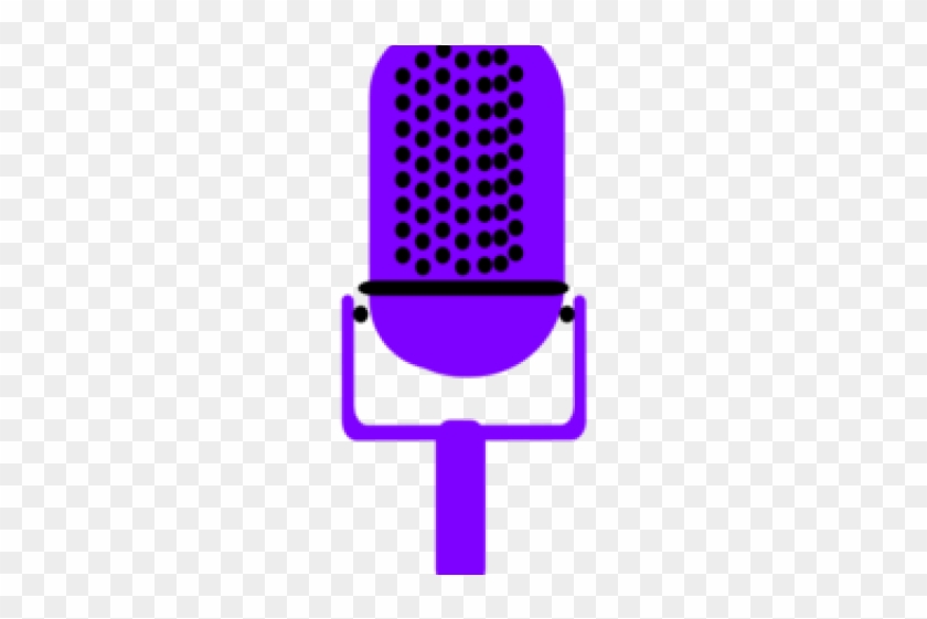 Microphone Clipart Purple Art Full Size PNG Clipart Images Download