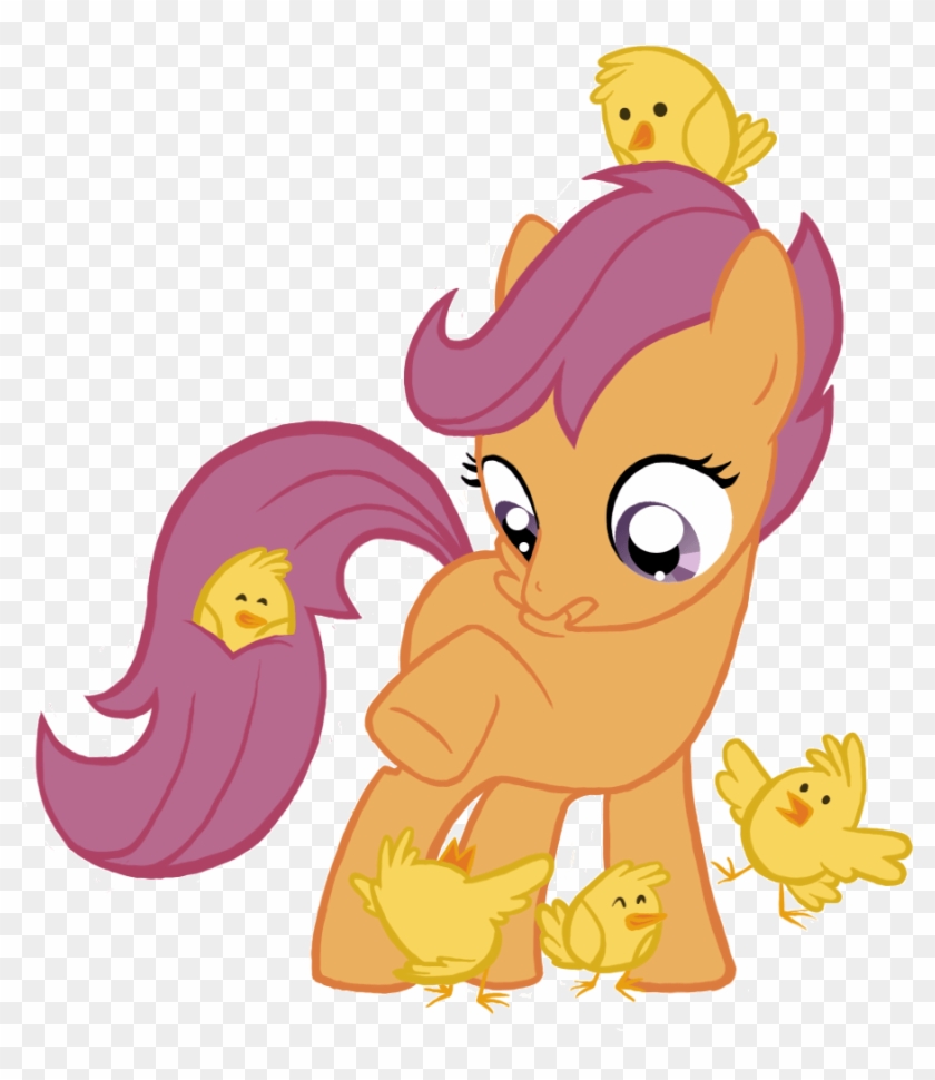 Foal Clipart Cute Chicken - Cartoon #1097727