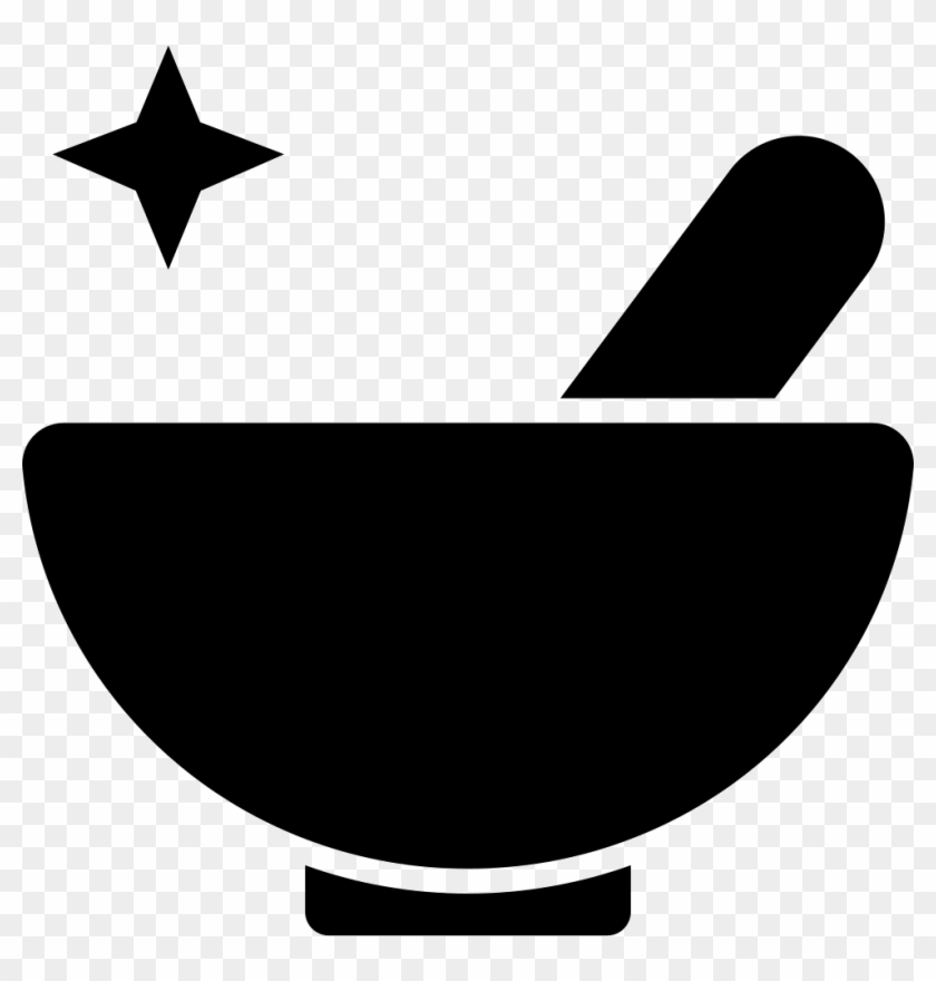 Spa Bowl To Mix Treatments Ingredients Comments - Ingredient Icon Vector #1097741