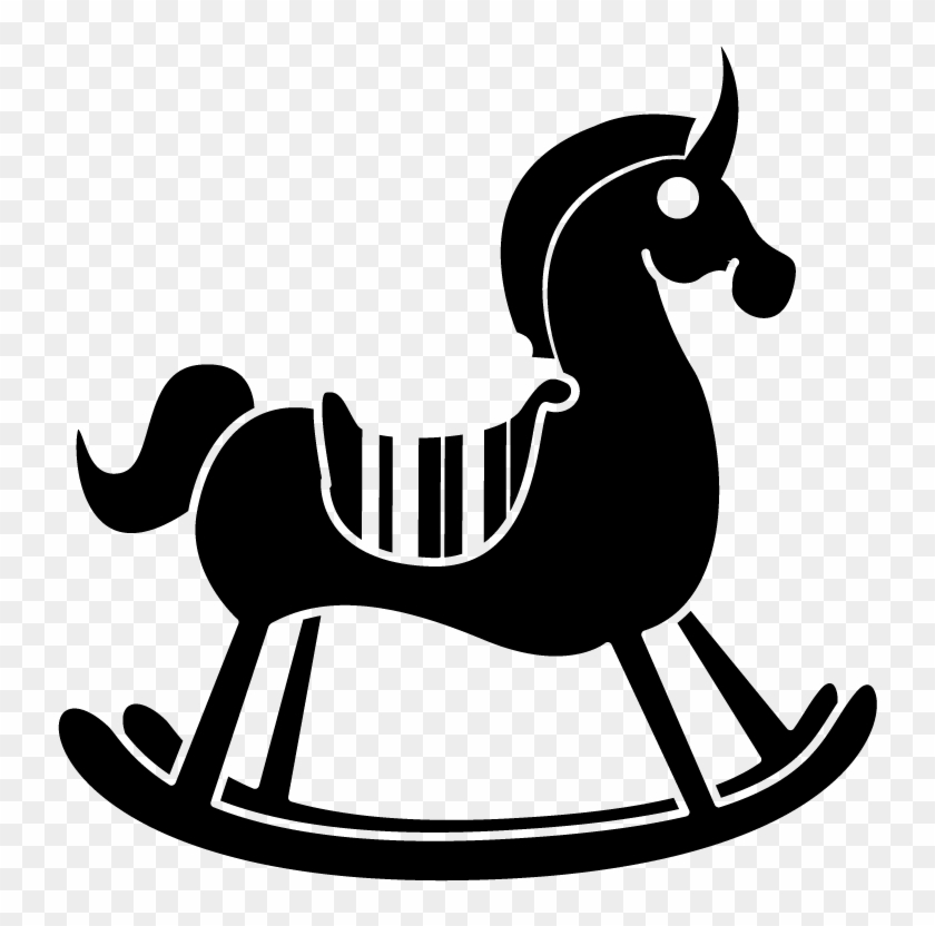 Harness Your Unicorn - Rocking Horse Vector #1097752