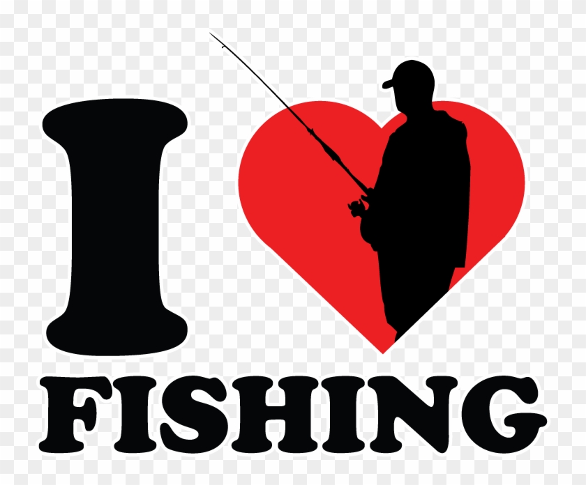 I Heart Love Fishing Fisherman Rod Reel Lure Bobber - Love #1097953