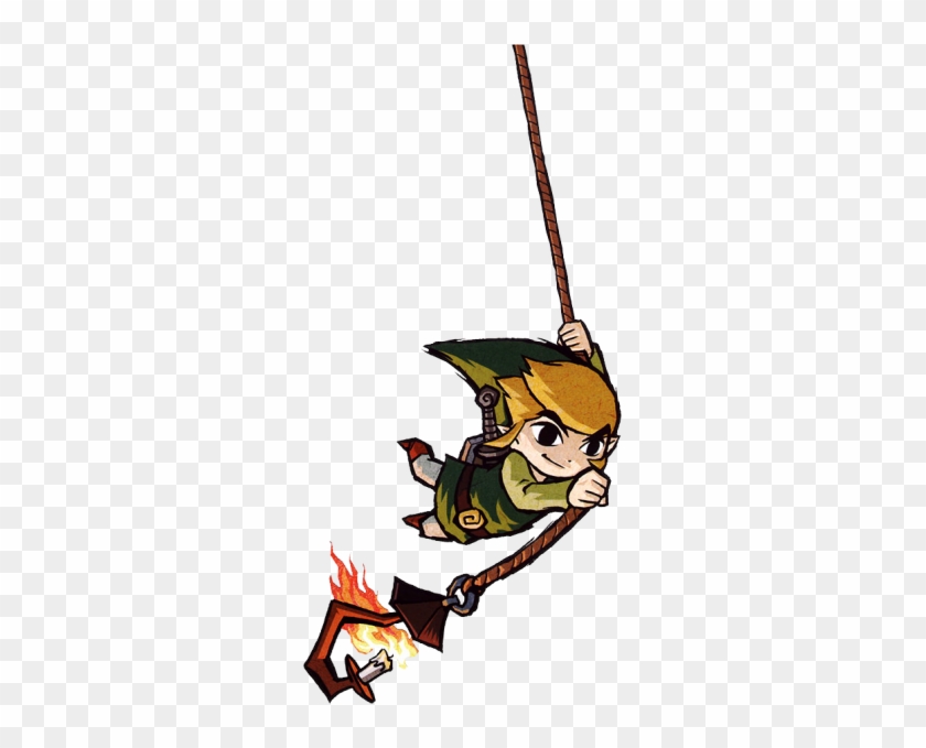 Link Rope Swing - Wind Waker Link Rope #1098034