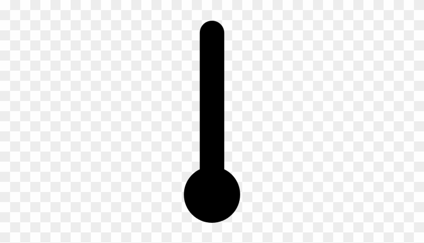 Thin Mercury Thermometer Vector - Temperature #1098054