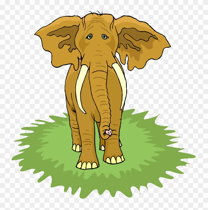 Animated Animal Elephant Clipart - Elephant Animation Moving #1098064