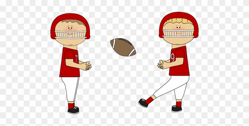 Kids Playing Football Clip Art - Father's Day Math Activities #1098088