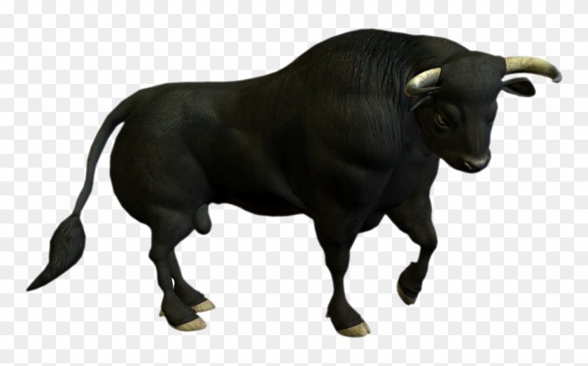 Cattle Charging Bull Clip Art - Bull Png #1098289