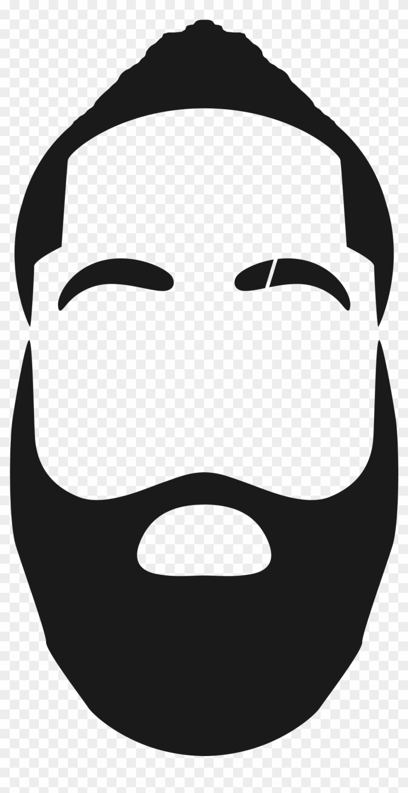 James Harden Mask - James Harden Black And White Logo #1098294