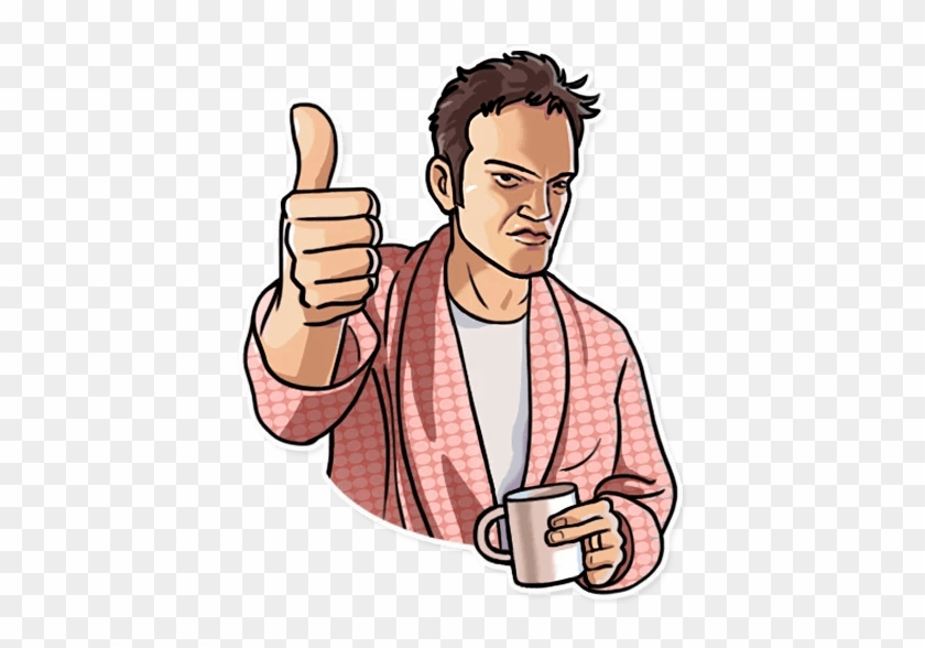 Transparent Png Sticker - Криминальное Чтиво Стикер #1098314