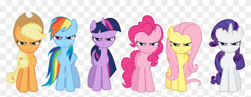 Mlp Mane 6 Mad #1098378